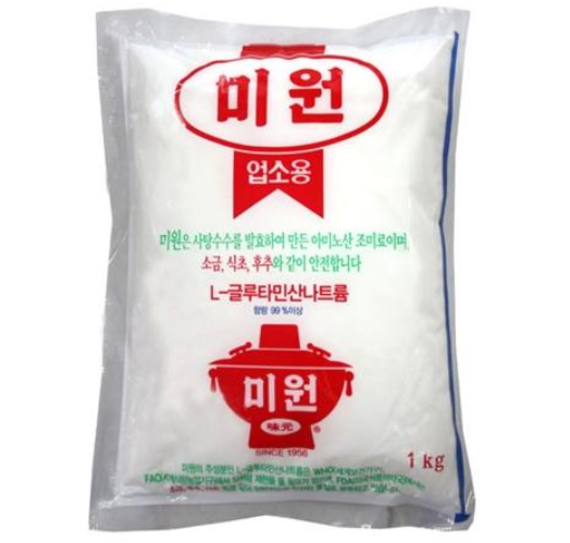 미원 대상 미원 노말 1kg/대용량 업소용 대상 청정원