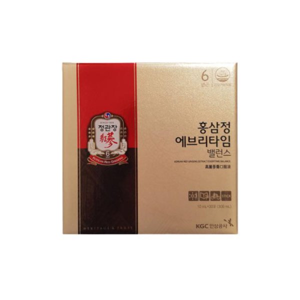 정관장 홍삼정 에브리타임 밸런스 10ml 30포